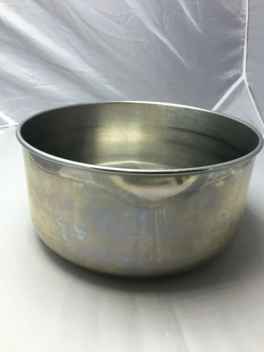 Vintage Mixing Bowl Stainless Steel 8.5